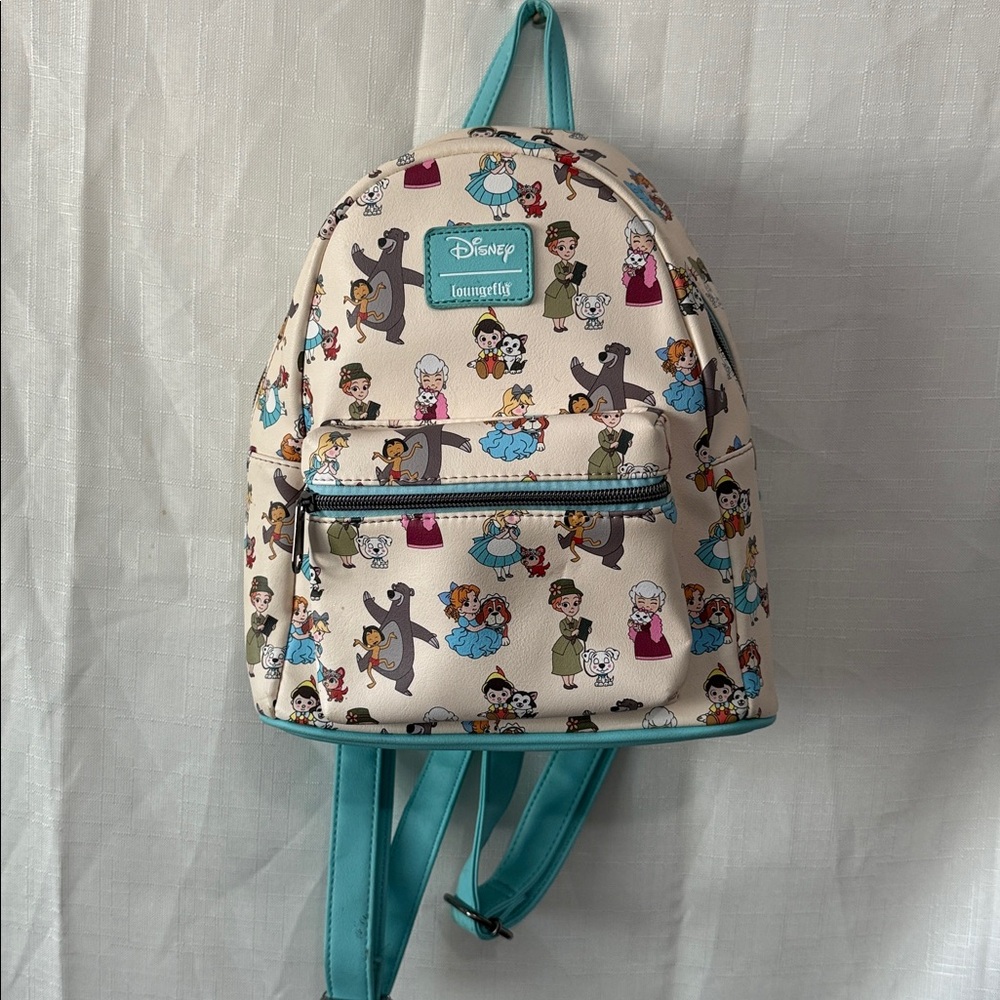 Disney Loungefly Character Print Backpack